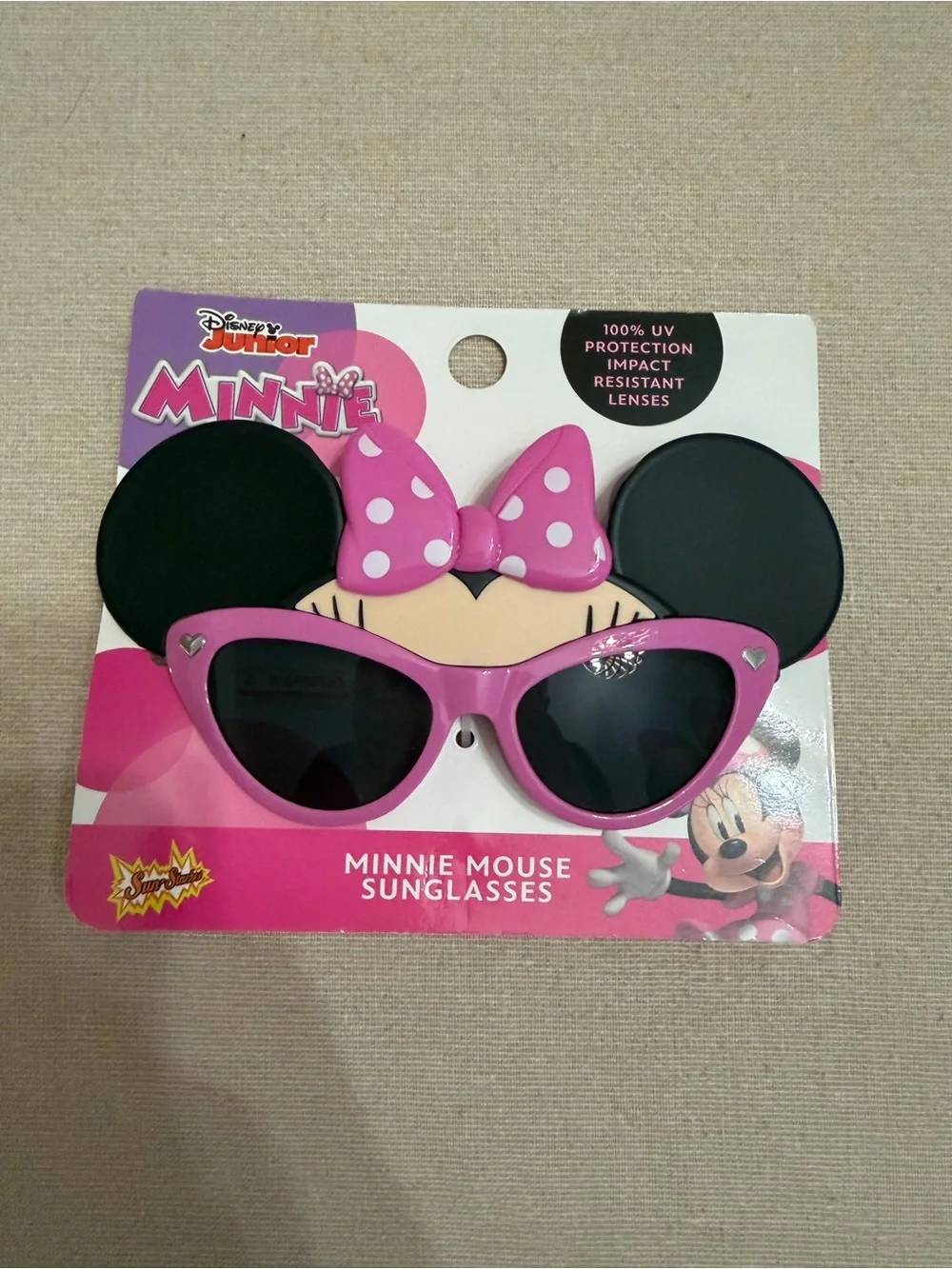 Minnie Mouse kids glasses with bows and ears
